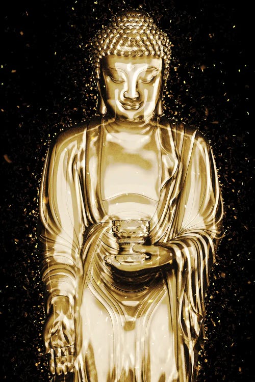 Golden - Serenity by Philippe Hugonnard wall art