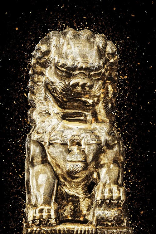 Golden - Buddha Lion