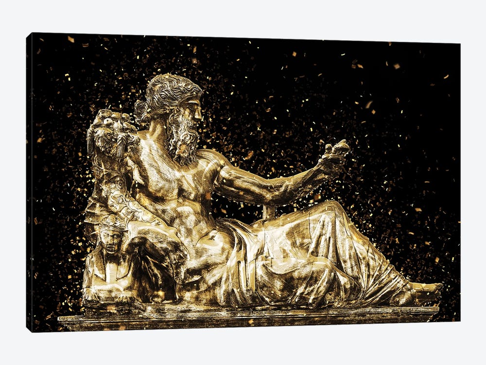 Golden - Ancient Rome by Philippe Hugonnard 1-piece Canvas Art Print