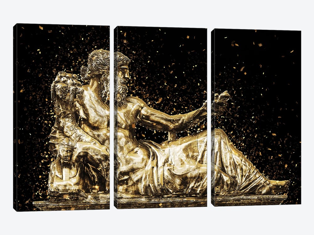 Golden - Ancient Rome by Philippe Hugonnard 3-piece Canvas Print