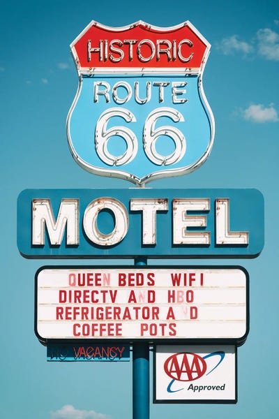 Route 66: American West - Motel 66 by Philippe Hugonnard