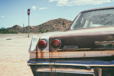 American West - Carrington's Montrose by Philippe Hugonnard canvas print