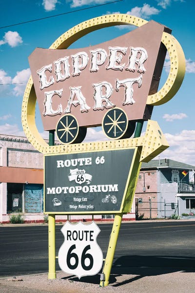 Route 66: American West - Cupper Cart 66 by Philippe Hugonnard