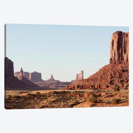 American West - The Monument Valley Canvas Print #PHD2049} by Philippe Hugonnard Canvas Art Print