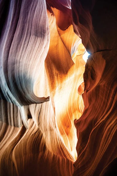 American West - Canyon Abstract Shapes by Philippe Hugonnard art print