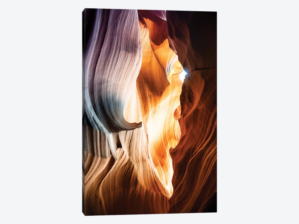 American West - Canyon Abstract Shapes by Philippe Hugonnard 1-piece Canvas Art Print