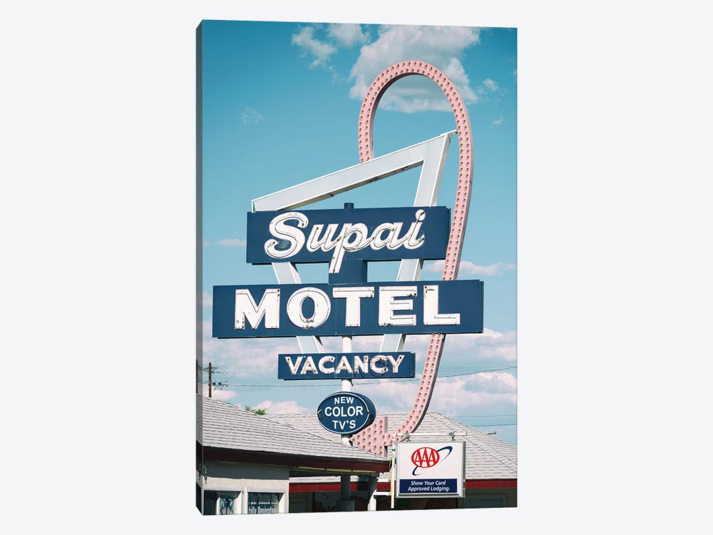 American West - Supai Motel by Philippe Hugonnard 1-piece Canvas Art Print