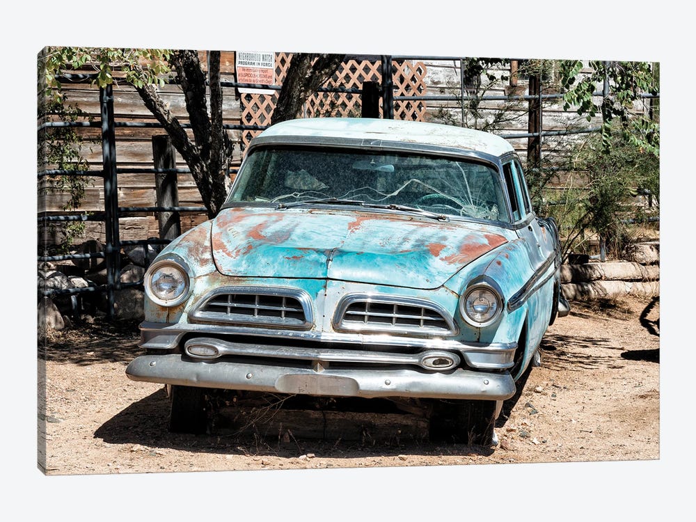 American West - Old Classic Car by Philippe Hugonnard 1-piece Canvas Artwork