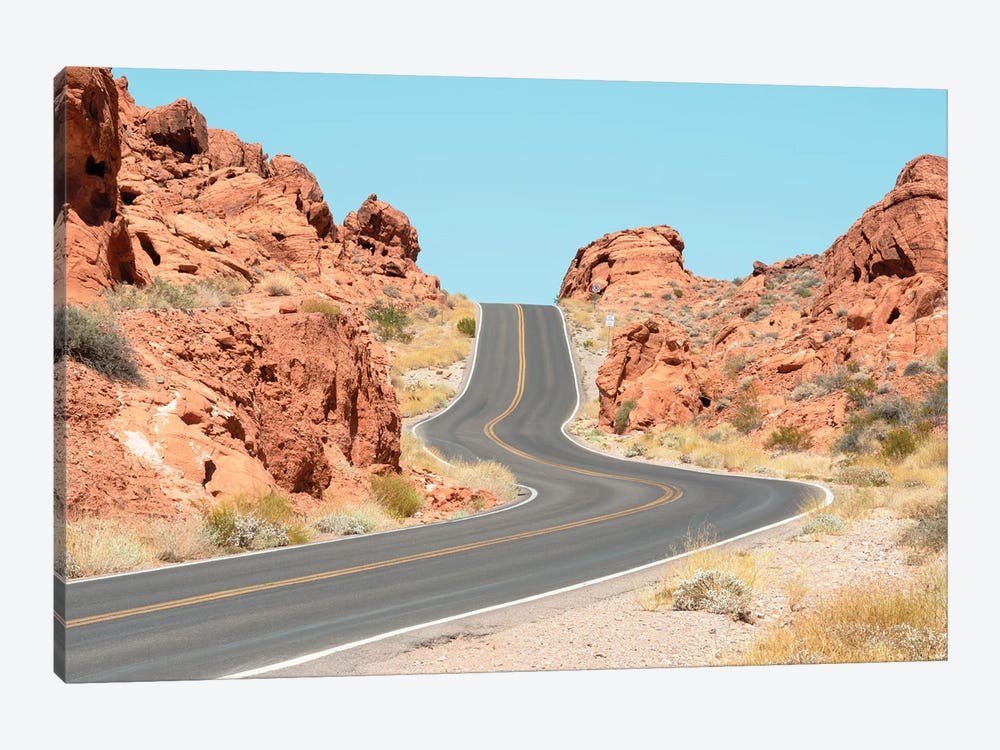 American West - Valley Of Fire by Philippe Hugonnard 1-piece Canvas Art Print