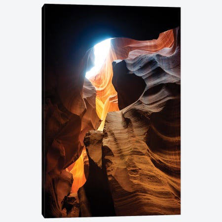 American West - Antelope Canyon Canvas Print #PHD2067} by Philippe Hugonnard Canvas Wall Art