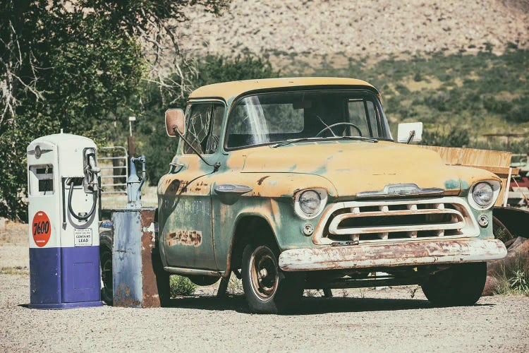 American West - Old Chevy by Philippe Hugonnard wall art