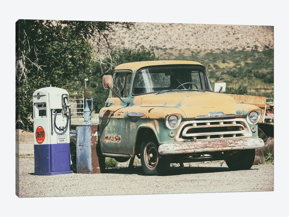 American West - Old Chevy by Philippe Hugonnard 1-piece Canvas Print