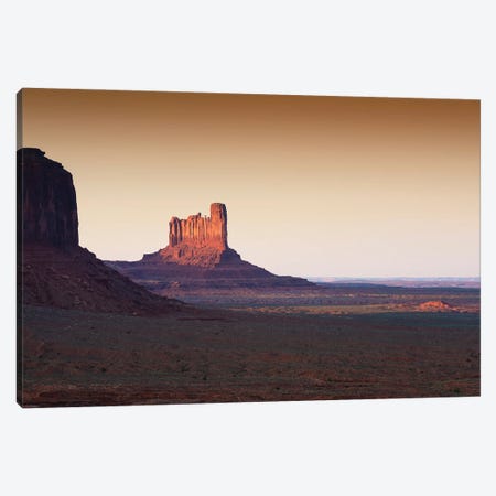 American West - Sunset Valley Canvas Print #PHD2071} by Philippe Hugonnard Canvas Art