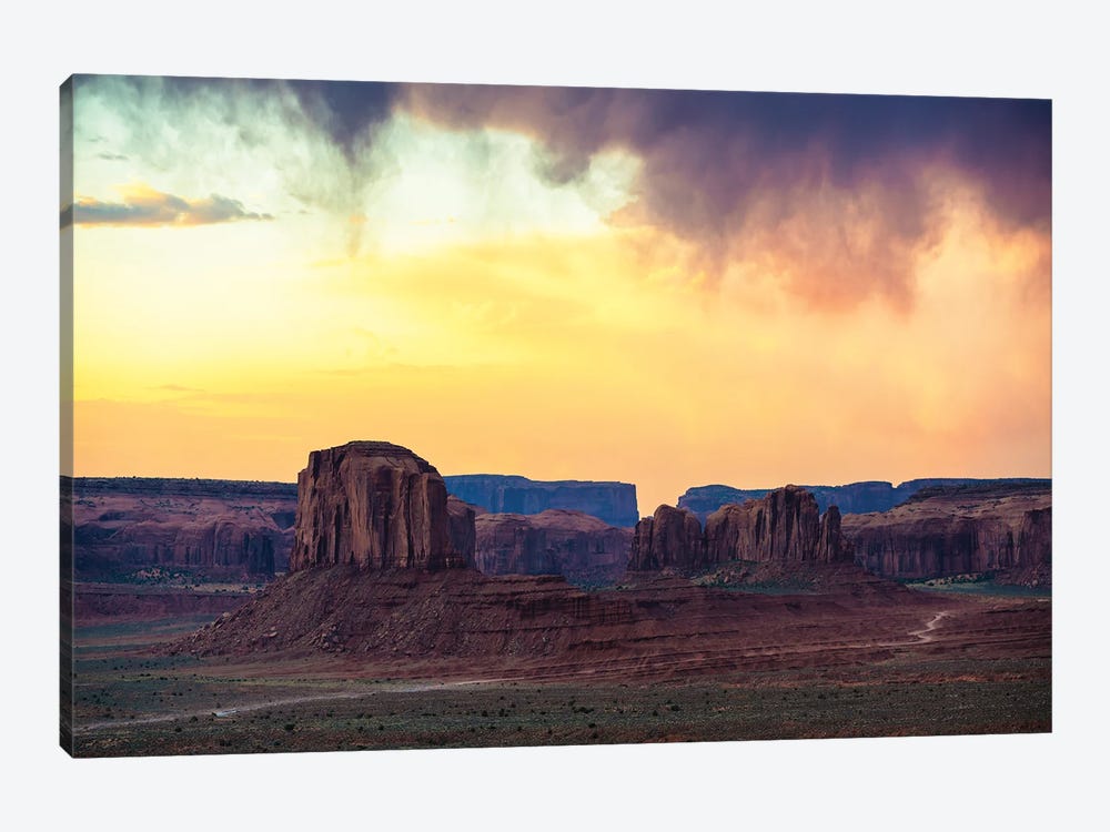 American West - Magnificent Monument Valley by Philippe Hugonnard 1-piece Canvas Print