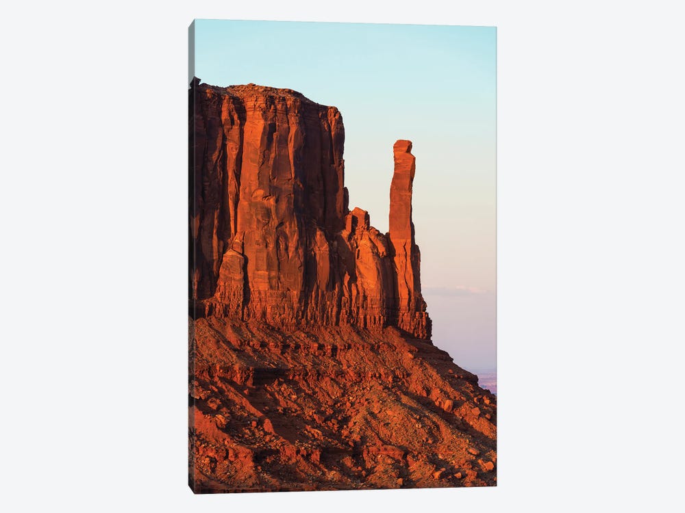 American West - West Mitten Butte At Sunset by Philippe Hugonnard 1-piece Canvas Artwork