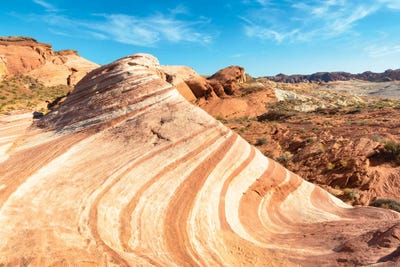 American West - The Wave by Philippe Hugonnard canvas print