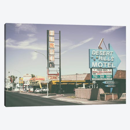 American West - Old Vegas Canvas Print #PHD2109} by Philippe Hugonnard Canvas Wall Art