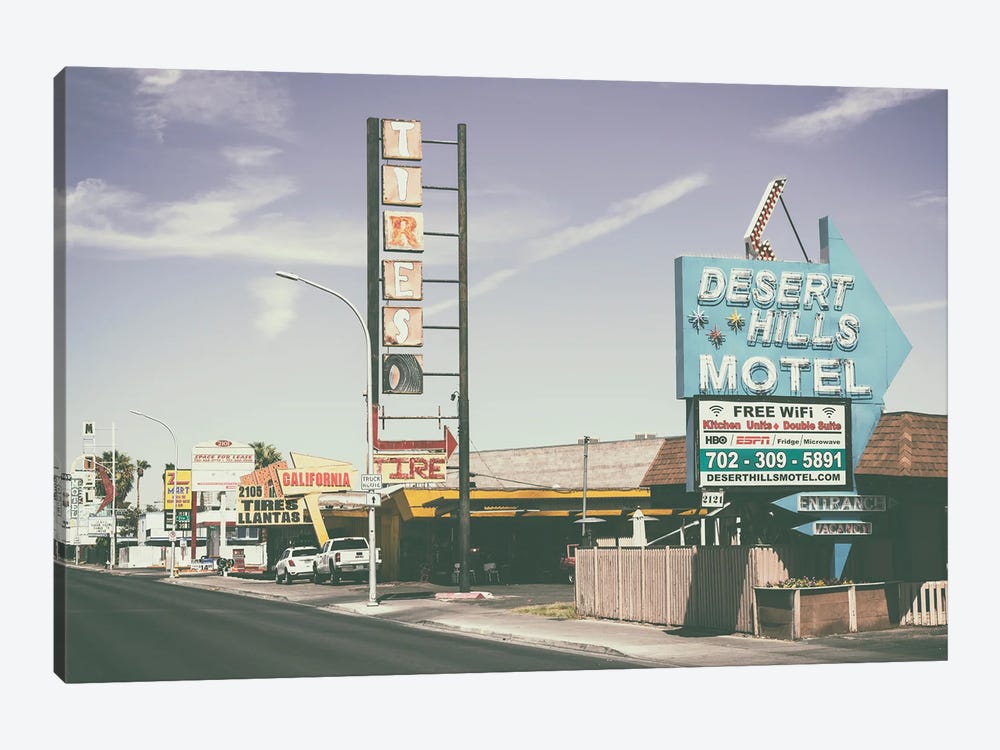 American West - Old Vegas by Philippe Hugonnard 1-piece Canvas Art