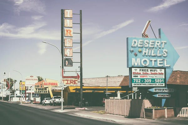 Nevada: American West - Old Vegas by Philippe Hugonnard