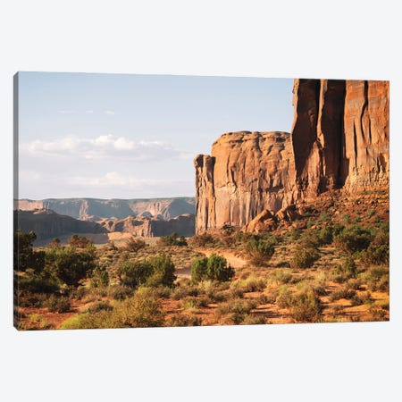 American West - Monument Valley Vi Canvas Print #PHD2111} by Philippe Hugonnard Art Print