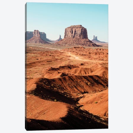 American West - Monument Valley Tribal Park I Canvas Print #PHD2117} by Philippe Hugonnard Canvas Art