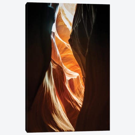American West - Antelope Canyon Ii Canvas Print #PHD2128} by Philippe Hugonnard Canvas Artwork