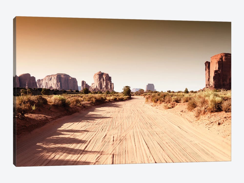 American West - Desert Road by Philippe Hugonnard 1-piece Art Print