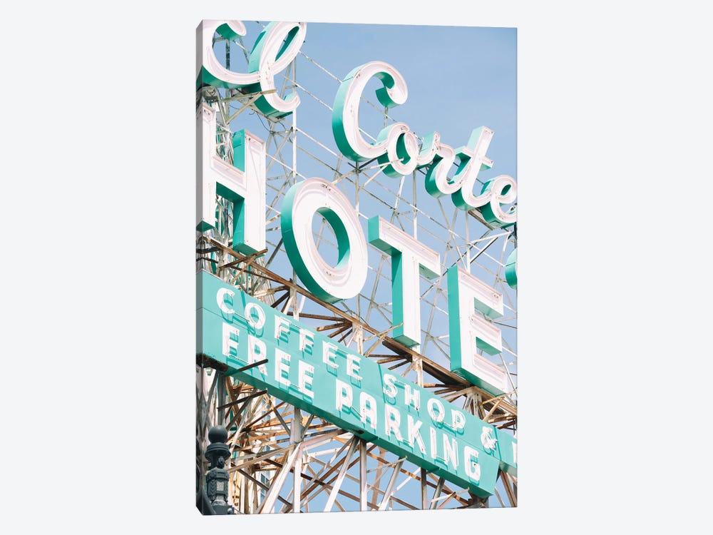 American West - Hotel Sign by Philippe Hugonnard 1-piece Canvas Art Print