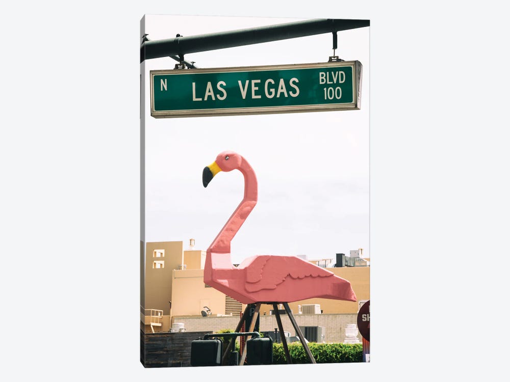 American West - Las Vegas Boulevard by Philippe Hugonnard 1-piece Canvas Wall Art