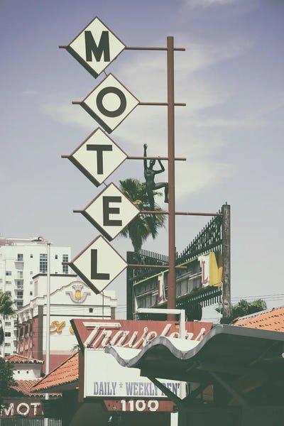 Las Vegas: American West - Retro Vegas Motel by Philippe Hugonnard