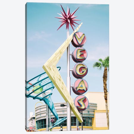 Las Vegas Sign On Plastic/Acrylic by Karen Mandau Print