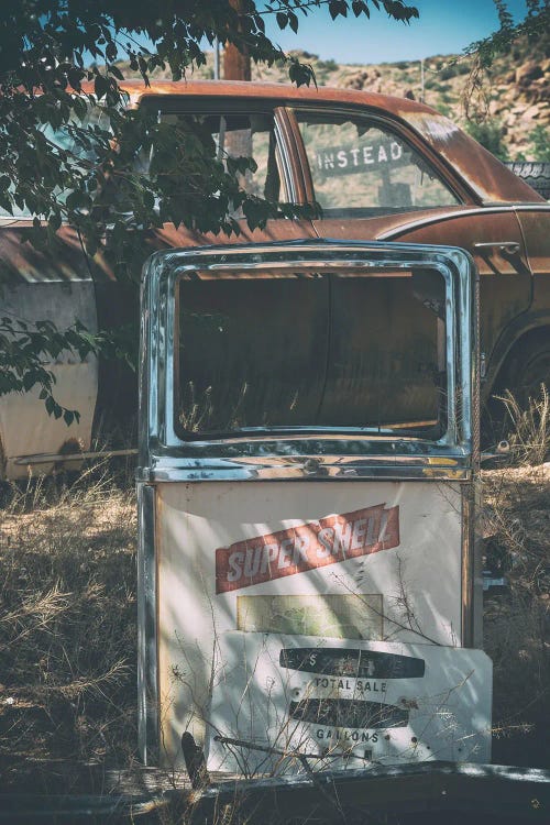 American West - Super Shell 66 by Philippe Hugonnard wall art