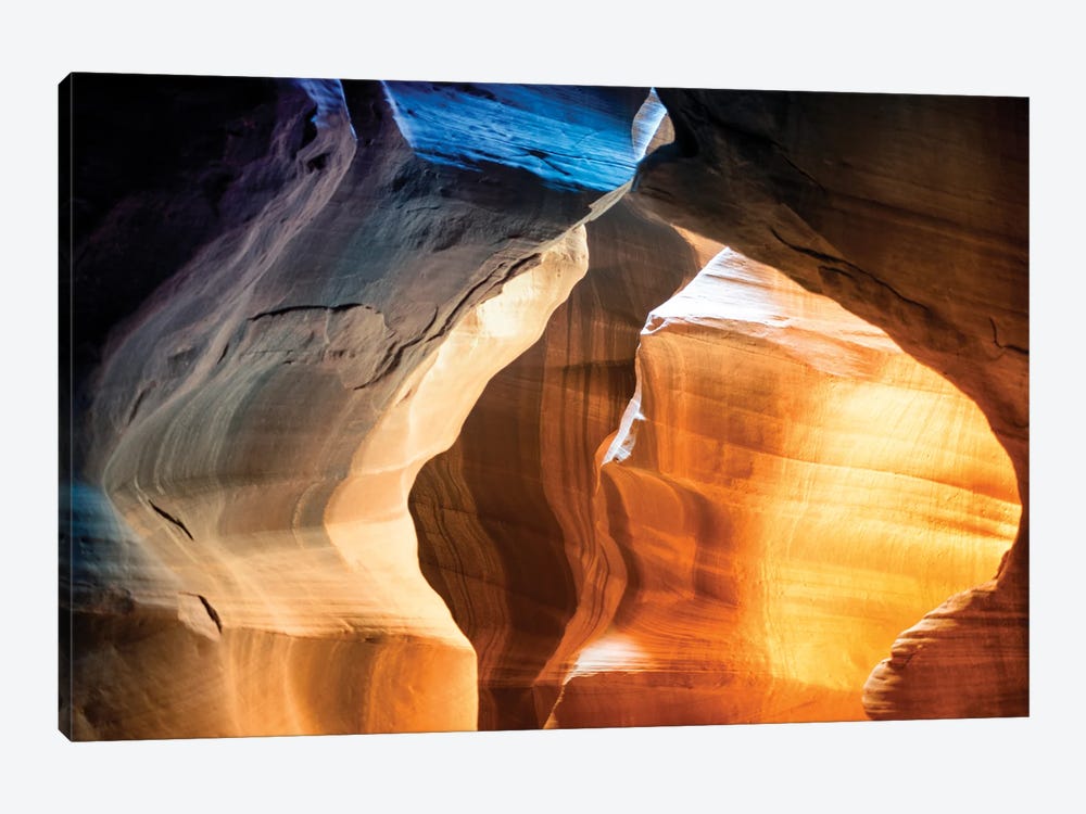 American West - Abstract Shapes Antelope Canyon by Philippe Hugonnard 1-piece Canvas Artwork