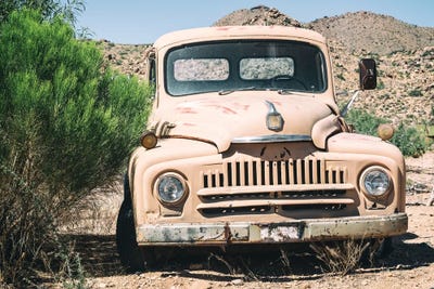 American West - Old Truck 66 by Philippe Hugonnard canvas print