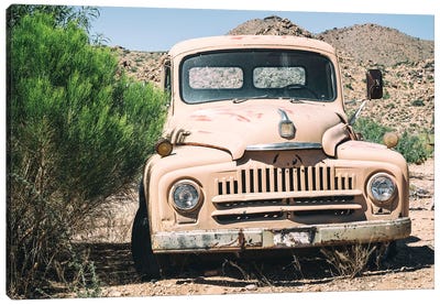 American West - Old Truck 66 Canvas Art Print - Route 66 Art