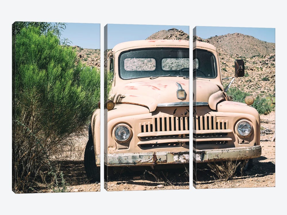 American West - Old Truck 66 by Philippe Hugonnard 3-piece Canvas Artwork