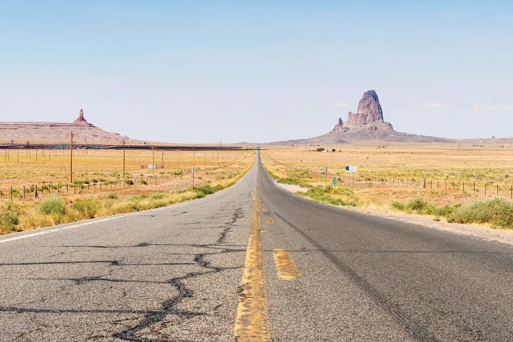 American West - On The Us Road by Philippe Hugonnard wall art