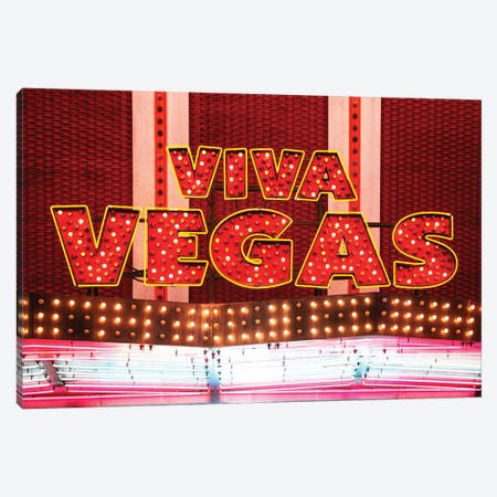 American West - Viva Vegas Canvas Print #PHD2178} by Philippe Hugonnard Canvas Art Print