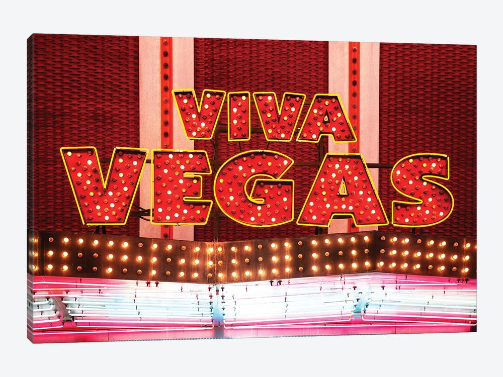 American West - Viva Vegas by Philippe Hugonnard 1-piece Canvas Wall Art