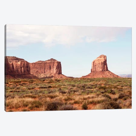 American West - Monument Valley Landscape Canvas Print #PHD2179} by Philippe Hugonnard Canvas Print