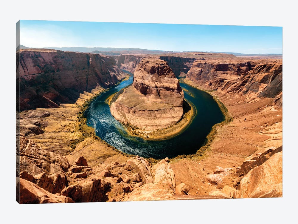 American West - Horseshoe Bend by Philippe Hugonnard 1-piece Canvas Print
