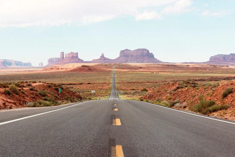 American West - Highway Monument Valley