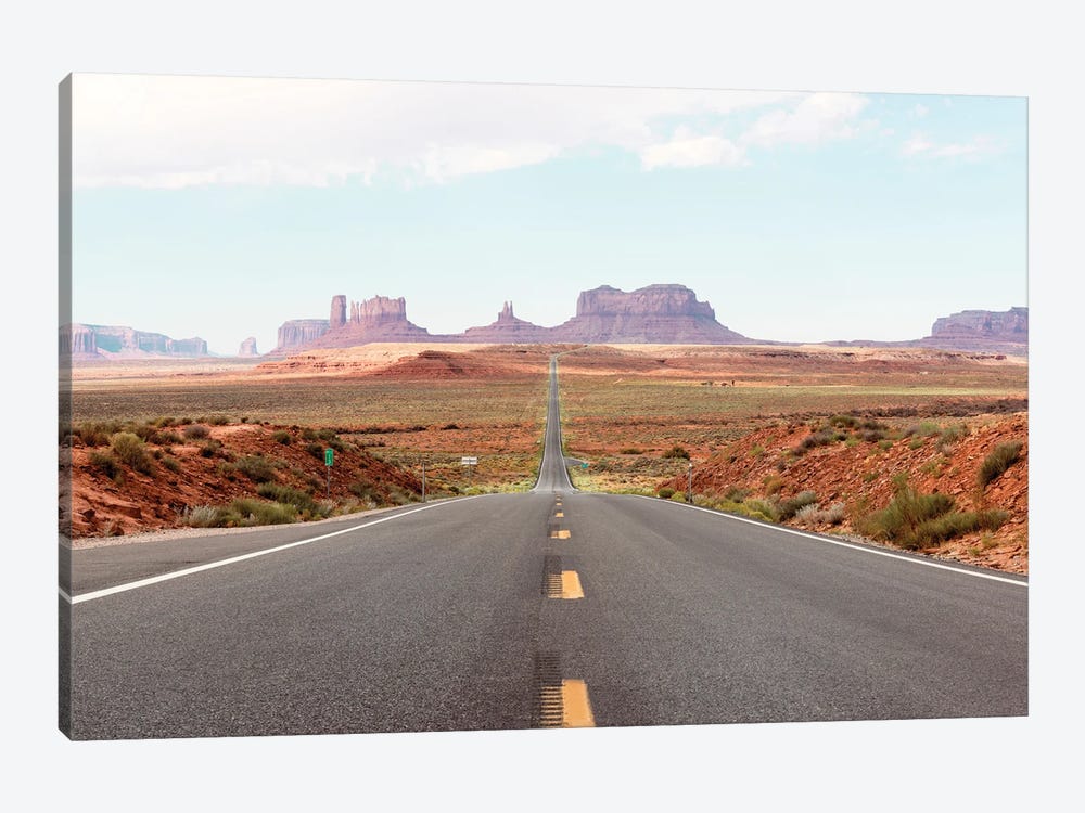 American West - Highway Monument Valley by Philippe Hugonnard 1-piece Canvas Art