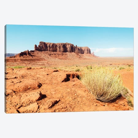 American West - Navajo Monument Valley I Canvas Print #PHD2199} by Philippe Hugonnard Canvas Print