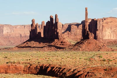 Monument Valley Tribal Park VI - American West by Philippe Hugonnard canvas print