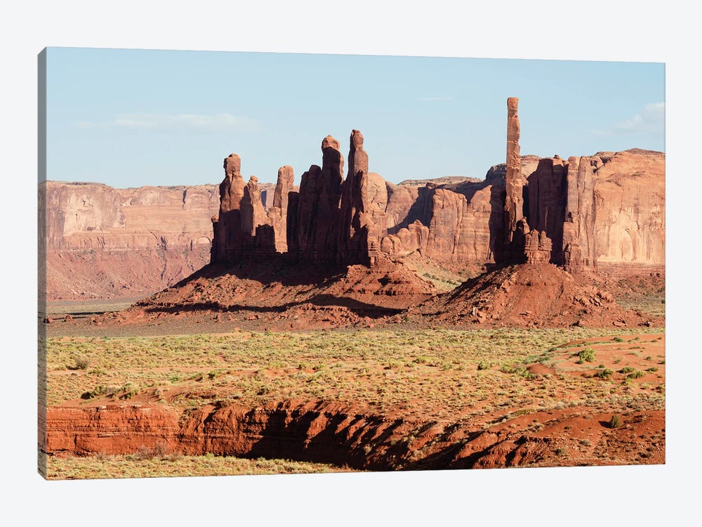 American West - Monument Valley Tribal Park Vi by Philippe Hugonnard 1-piece Canvas Artwork