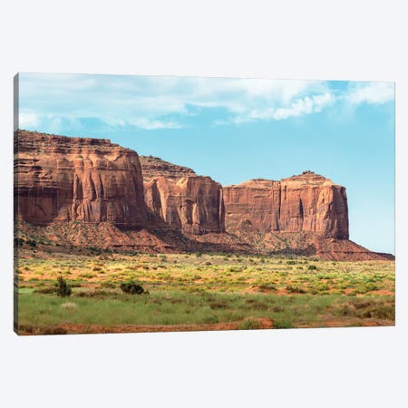 American West - Monument Valley Landscape I Canvas Print #PHD2261} by Philippe Hugonnard Canvas Print