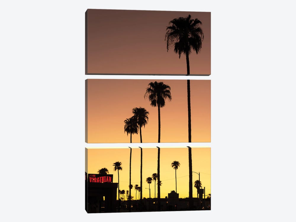 American West - Sunset Shadows by Philippe Hugonnard 3-piece Canvas Wall Art