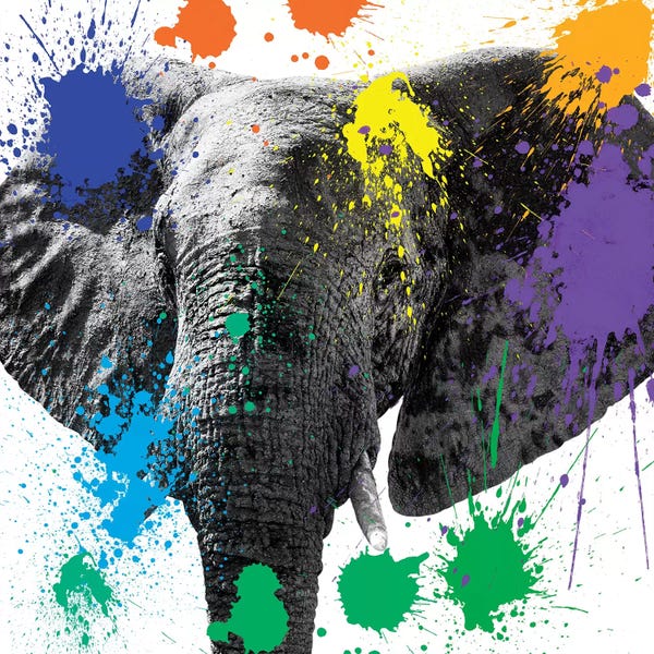 Ancient Wonders: Elephant II by Philippe Hugonnard
