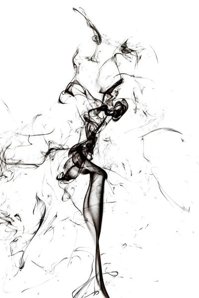 Abstract Black Smoke - The Dancer